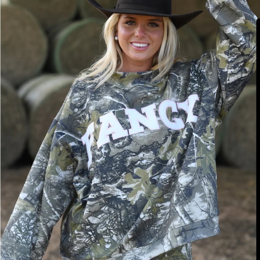 Fancy Women's Camouflage Sweatshirt